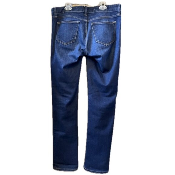 Gap 1969 Real Straight Dark Wash Jeans 29L - Picture 2 of 7